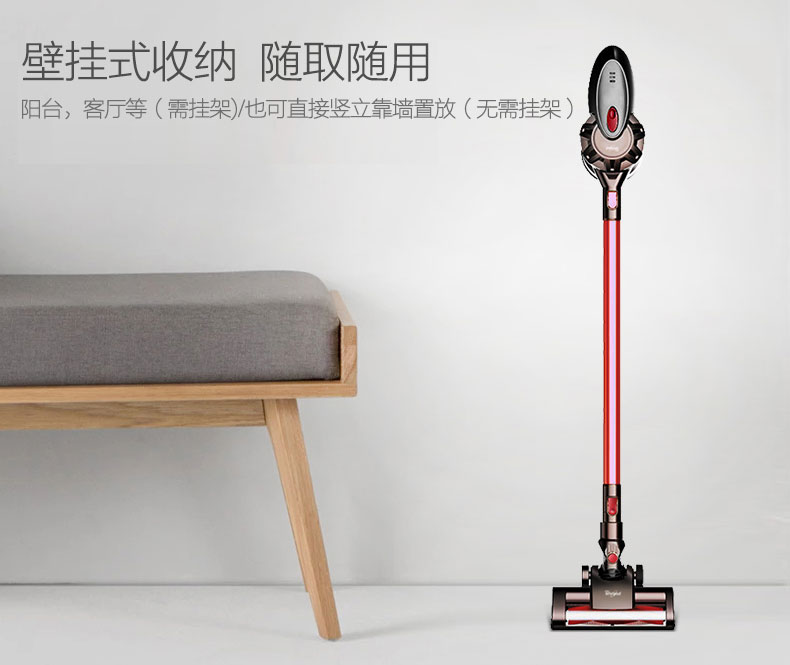 xiaomi deerma cm1300 Máy hút bụi Whirlpool sạc cực êm không dây cầm tay nhỏ khử mùi mạnh mẽ WVC-LI480Y - Máy hút bụi máy hút bụi bàn phím