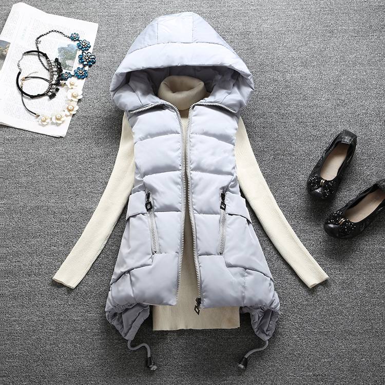 Quần áo mùa thu đông mới kích thước lớn ngụy trang áo dài cotton nữ Áo mỏng cotton ấm áp áo bông thủy triều áo khoác gile
