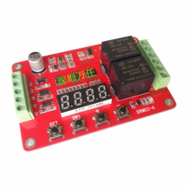 DRM02 two-way multi-function relay module delay self-locking cycle timing time relay etc.