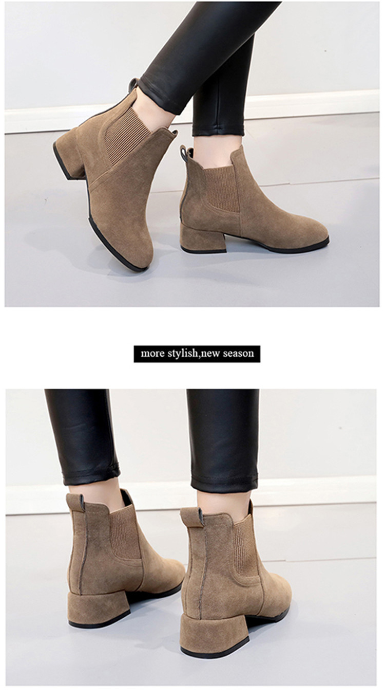 Bottes mi-saison femme en Caoutchouc - Ref 3250573 Image 22