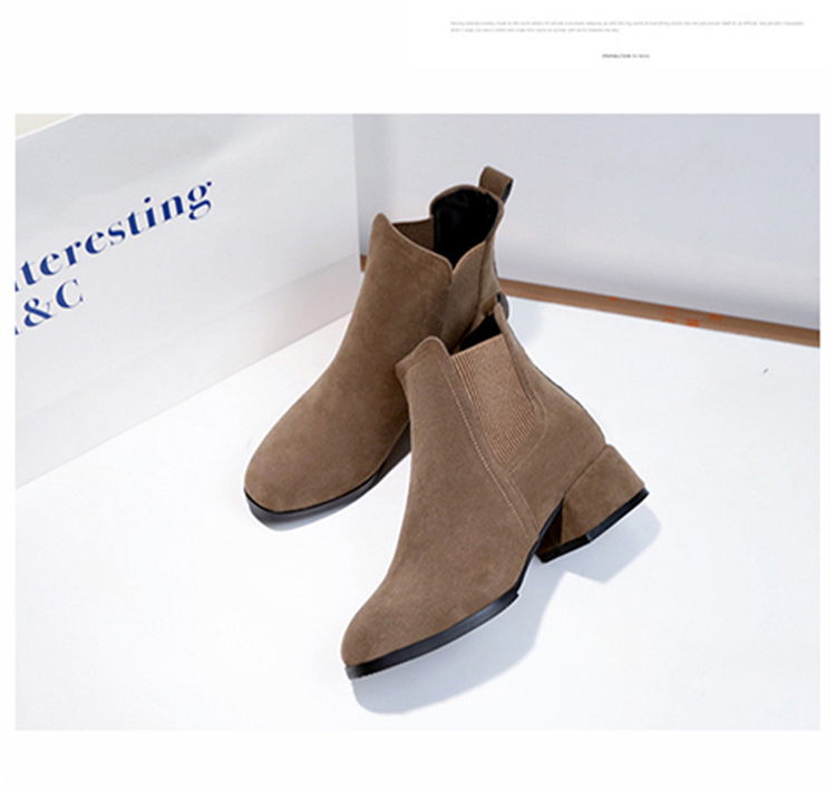 Bottes mi-saison femme en Caoutchouc - Ref 3250573 Image 32