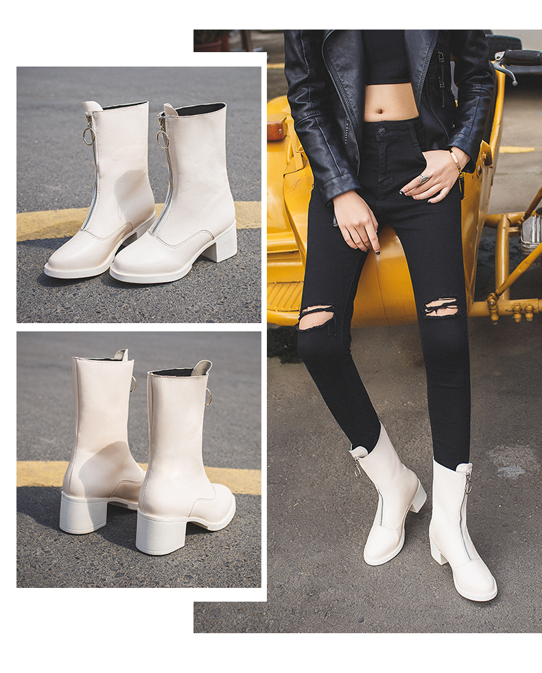 Bottes mi-saison femme en Caoutchouc - Ref 3251187 Image 21