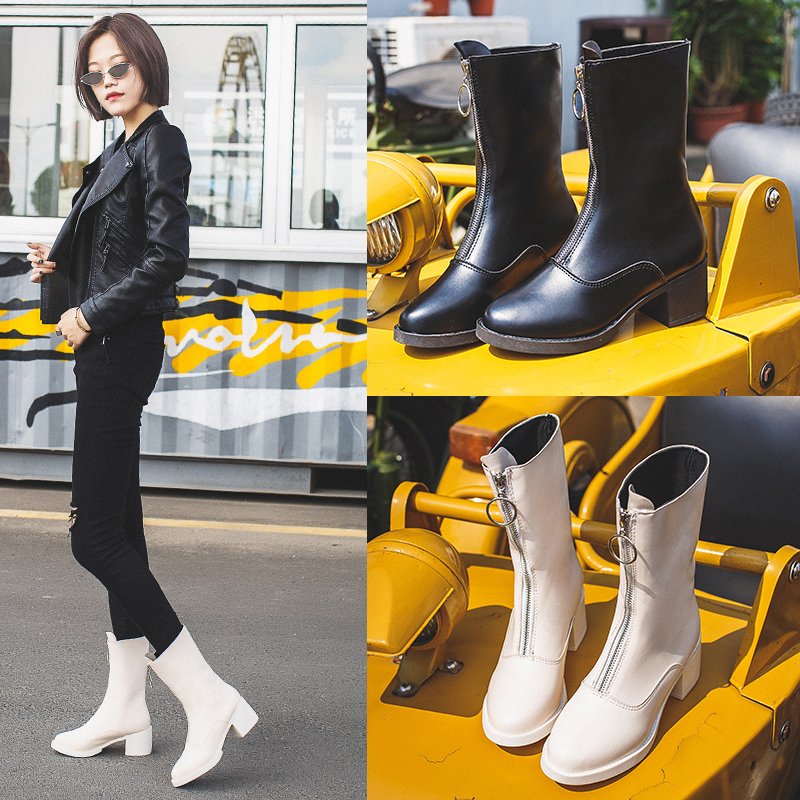 Bottes mi-saison femme en Caoutchouc - Ref 3251187 Image 7