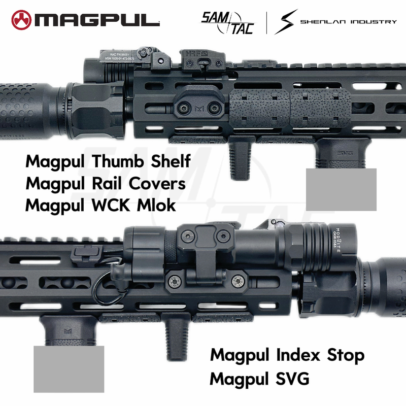 【Samtac】Magpul Five-Piece Set Front Magazine Pouch Kit Imported High-Quality Nylon Sintered Material