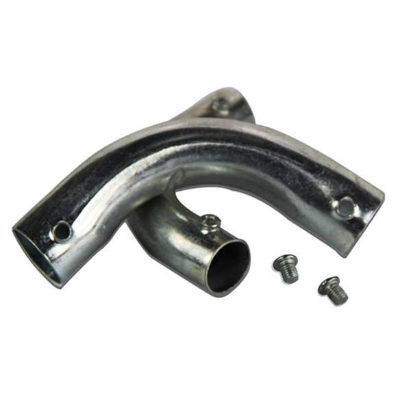 KBG JDG brand new galvanized threading pipe moon bend elbow four times bend size 40