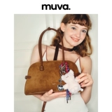 Демисезонная сумка на одно плечо, из натуральной кожи, изысканный стиль