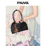 Демисезонная сумка на одно плечо, из натуральной кожи, изысканный стиль