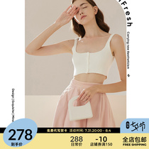 HFresh Mini Single Shoulder Inclined Satchel Handbag Bag Woman Bag New 2021 Summer Niche Yellow Chain Lipstick Red Bag