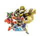 Senbao building blocks dazzling card fighter gilt version super dazzling electro-optical king deformed mecha model assembled children's toy boy