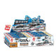Enlightenment Building Blocks Small Particle Ocean Cruiser Aircraft Carrier Model Assembly Ornaments Kidsren's Educational Toys Boys Gifts