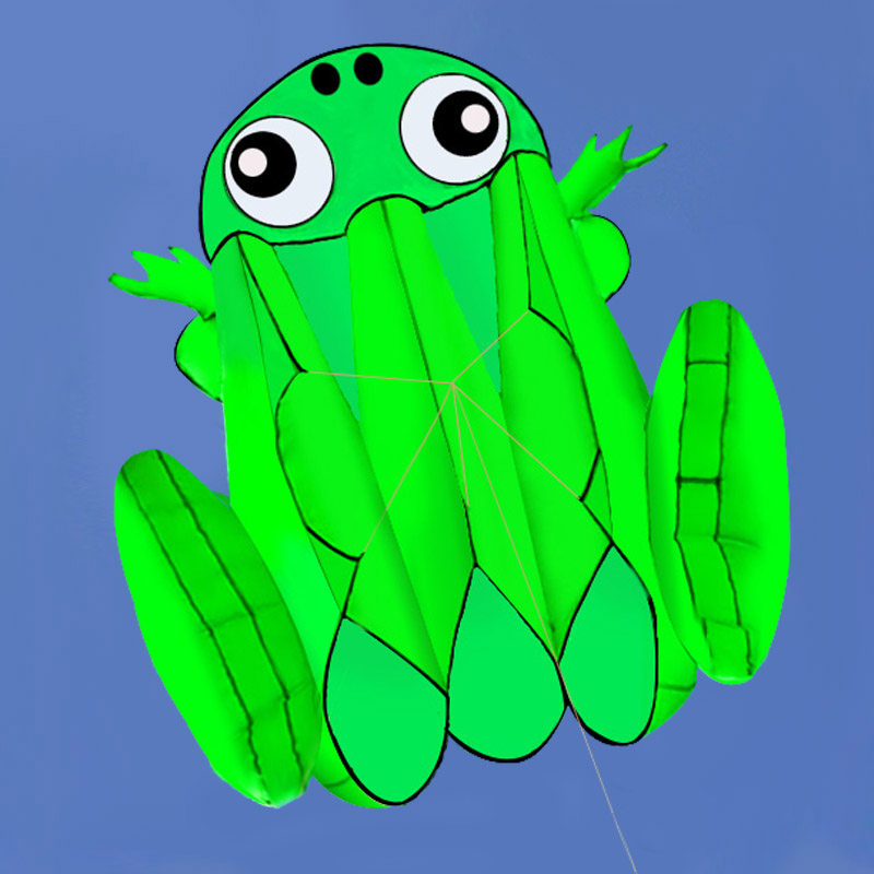 Weifang kite Soft kite Large kite Kite reel Adult children's kite Frog kite