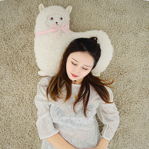Alpaca massage pillow plush toy cervical massager pillow birthday Chinese Valentines Day Christmas gift for girlfriend