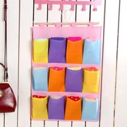 hộp nhựa đựng trái cây Túi lưu trữ không dệt đầy màu sắc Treo túi phân loại lưu trữ sáng tạo cuộc sống gia đình thiết thực cửa hàng nhỏ - Trang chủ hộp đựng đồ mini