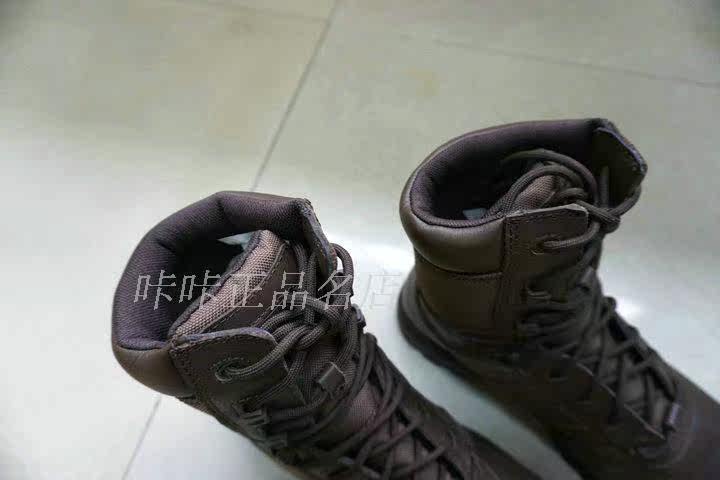 Boots militaires pour homme en cuir - Ref 1399438 Image 8