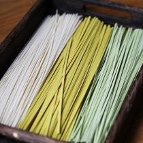 Small Sensitizer Handmade Fine Noodles Spinach Noodles buckwheat noodles Baby accompanied by a meal Noodle Mix Noodle Soup 350g