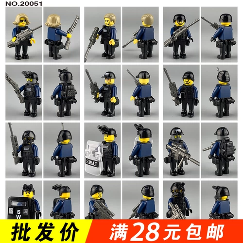 Кукла, конструктор, минифигурки, игрушка, новая коллекция, полиция, оптовые продажи
