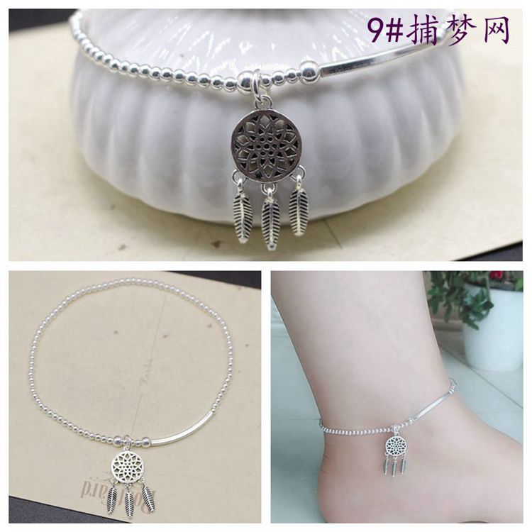 Chaine de cheville Femme      en Argenterie - Ref 3104599 Image 15