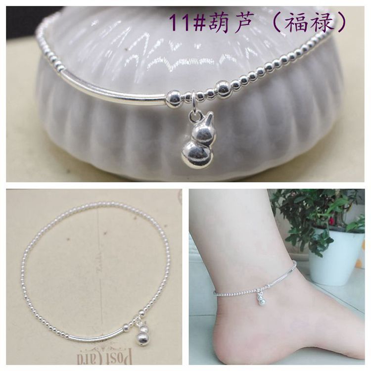 Chaine de cheville Femme      en Argenterie - Ref 3104599 Image 17