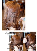 (Red Brown Honey Brown Brown) corn beard hot fluffy thick pad hair root invisible no trace pad hair pieces