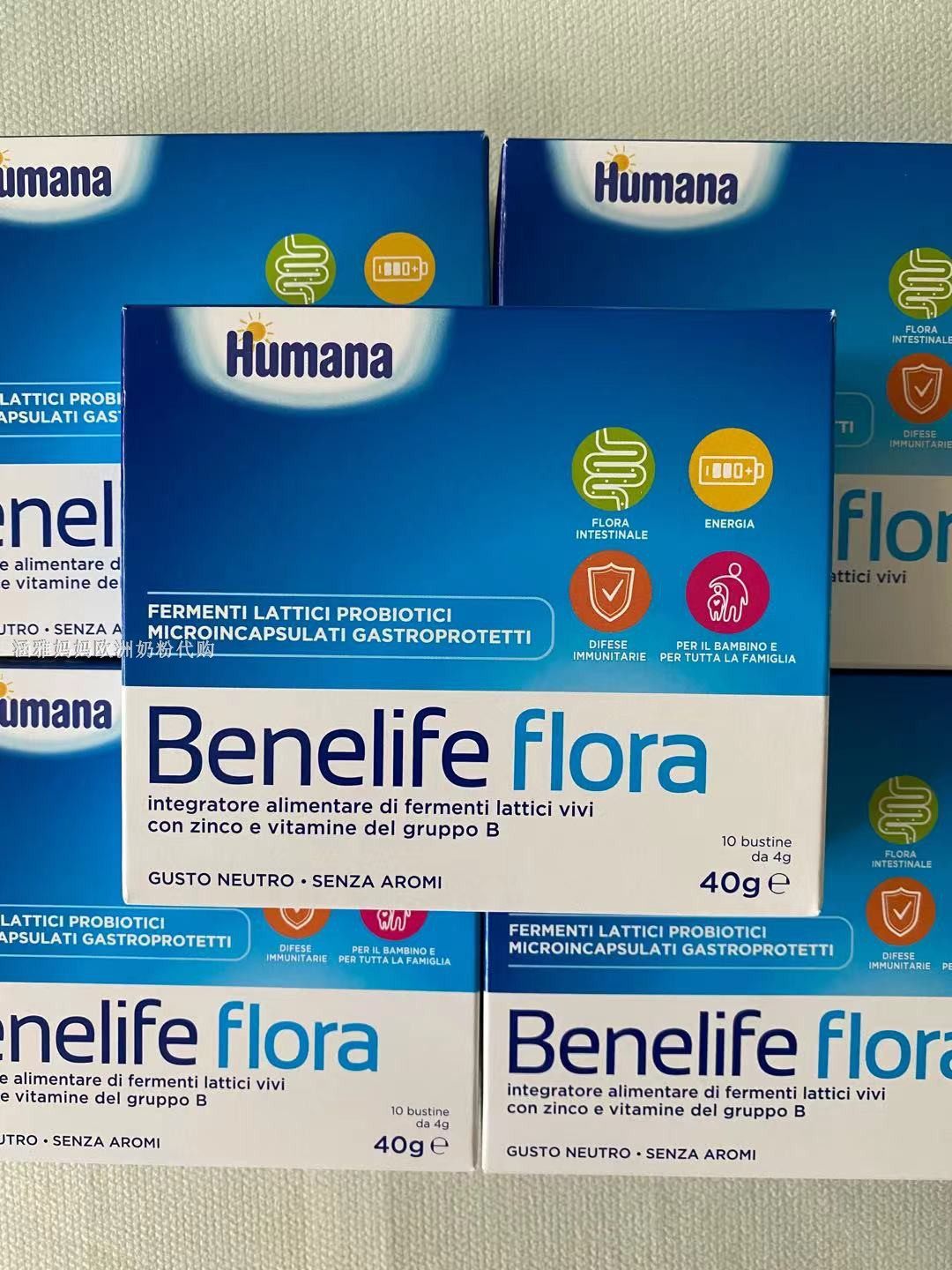 Spot Italian coral Mana Humana probiotic powder shelf life of 22 years