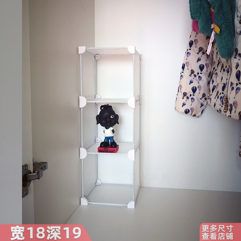 Wardrobe Containing Layer Rack Plastic Closet Partition nail-free classification Magic sheet Shelf Storage Compartment storage Compartment Combined heat sell