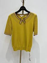 DUNNU womens domestic autumn short-sleeved sweater DP27091120 DP27091149-980