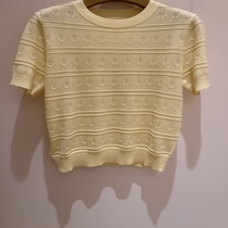 JESSIE counter 2024 spring and summer womens pullover sweater AP4S03AM011 -1099