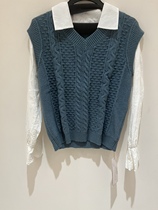 JESSIE counter 2021 spring holiday 2-piece knitted sweater DKCBM357 tag 999