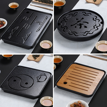 Special price melamine tea tray simple small tea table Zen kung fu tea set tray small mini water storage dry bubble tray