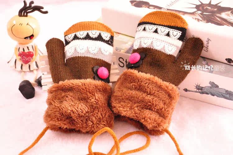 Gants pour fille en de laine - Ref 2150347 Image 18