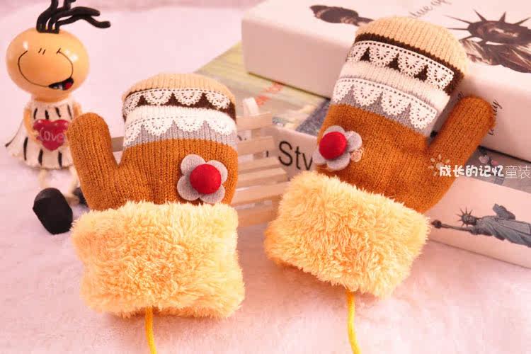 Gants pour fille en de laine - Ref 2150347 Image 20