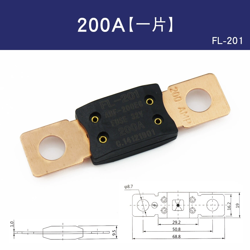 Nĩa-bu lông cầu chì xe ô tô chỗ ngồi bu-lông loại cầu chì công suất cao được sửa đổi RV với cầu chì điện cầu chì 5a cầu chì 100a 