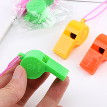 Sports goods plastic toys cheering referee whistle childrens promotional toys referee whistle