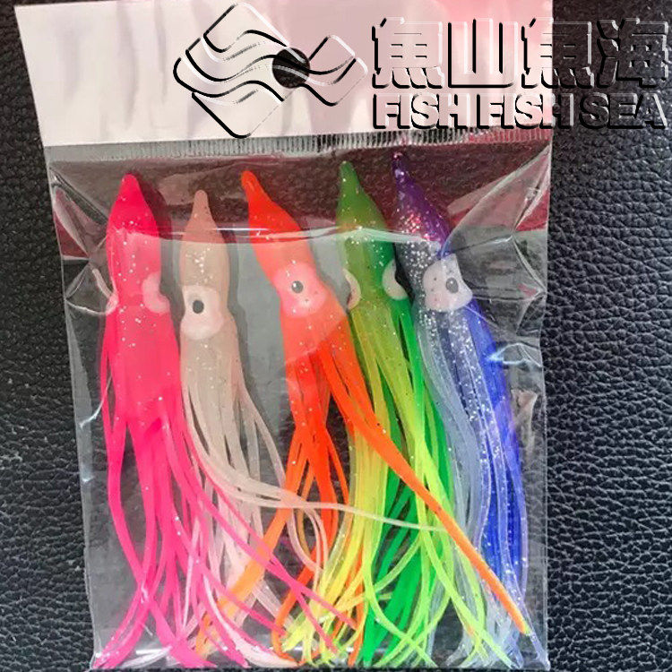 Moneymoon Sea Meander Emulation Small Pen Tube Fish Simulation Sea Rabbit soft plastic silicone material attractant fish gesture realistic-Taobao