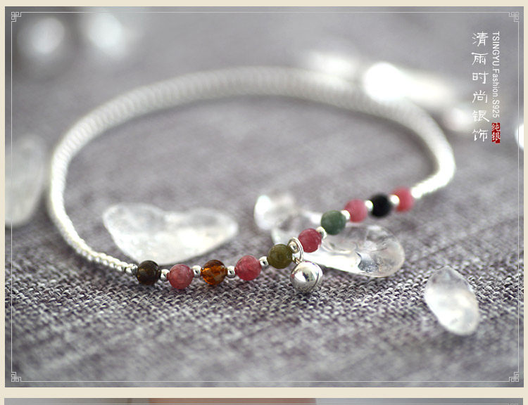 Bracelet de cheville Femme OTHER   en Argenterie - Ref 3104061 Image 18