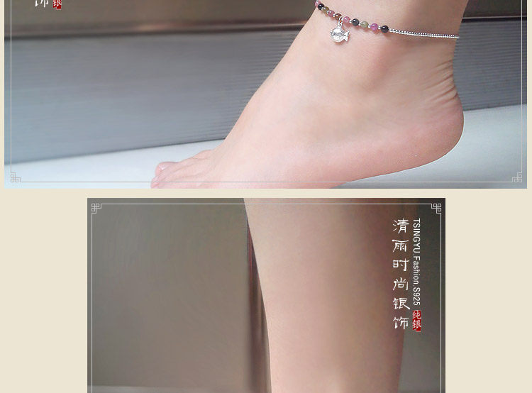 Bracelet de cheville Femme OTHER   en Argenterie - Ref 3104061 Image 20