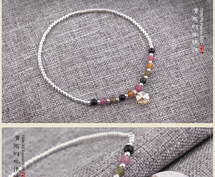 Bracelet de cheville Femme OTHER   en Argenterie - Ref 3104061 Image 16