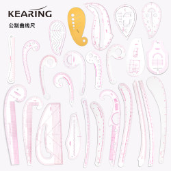 KEARING/Keling 미터법 곡선 눈금자