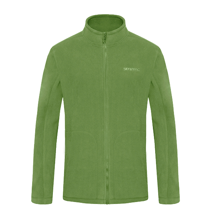 Super good hand feeling couple outdoor double-sided thick fleece jacket inner double-sided polar fleece men's sweater has large size