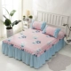 phim hoạt hình bông bedspread giường váy một mảnh giường bụi trải giường trượt bông ruffle tay 1.5m1.8m trẻ em - Váy Petti