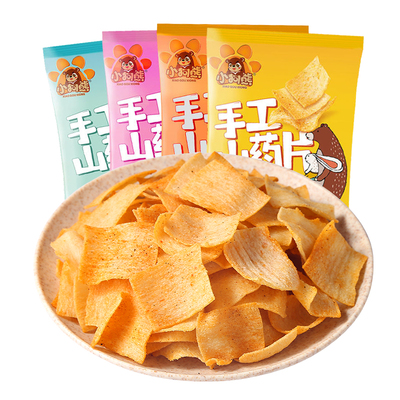 小狗熊手工山药片*3包整箱