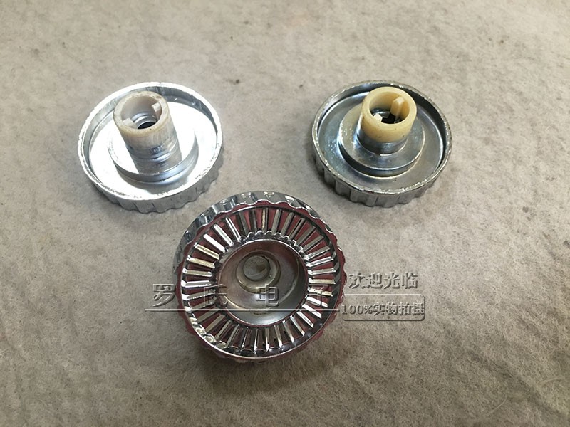 New tube radio to include the audio button volume button electroplating knob