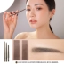 3CE 2 in 1 Air Cushion Eyebrow Powder Eyebrow Pencil Hàn Quốc Brown One-word Eyebrow Fog Eyebrow Không thấm nước, chống thấm mồ hôi, dễ dàng tô màu cho chân tóc - Bút chì lông mày / Bột / Stick Bút chì lông mày / Bột / Stick