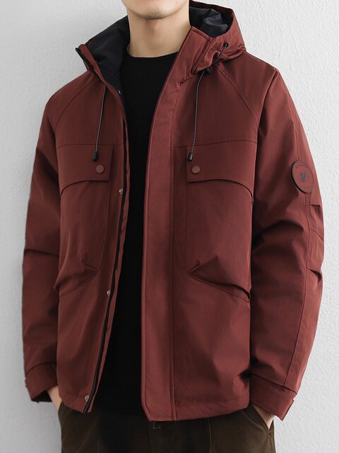 High-end American workwear jacket for men in winter, cotton and thickened outdoor assault jacket, casual cotton jacket for men