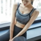 Đồ lót thể thao chống sốc cường độ cao của phụ nữ đang chạy tập hợp âm thanh nổi áo ngực yoga kiểu thể dục