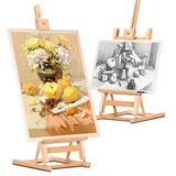 Настольная деревянная маленькая доска для рисования для начинающих, складной универсальный художественный настольный комплект, 4 карат