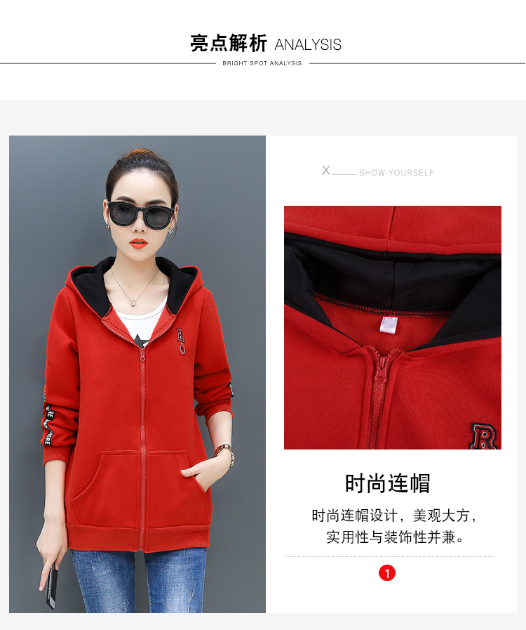 Sweatshirt femme HEWA en Coton - Ref 3217303 Image 12