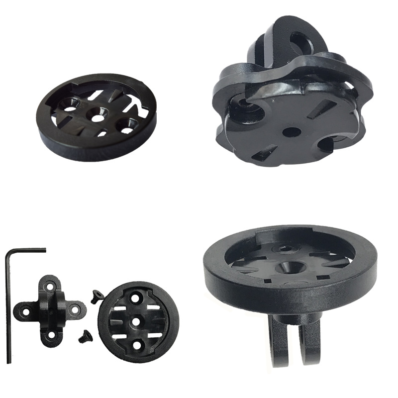 Bicycle lamp holder Maiji dazzling Jiaming walker Bai Rui Teng code table mobile phone stand base suitable for hanging Gpro camera