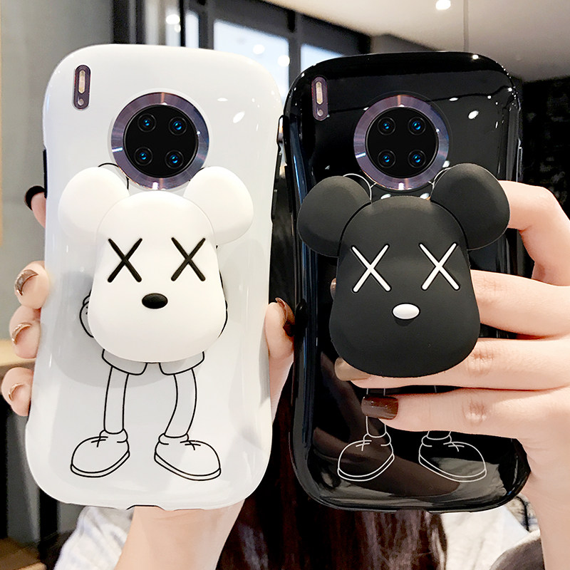 Suitable for Huawei mate30pro mobile phone shell female cartoon p40pro cute mate40pro all-inclusive soft cover new