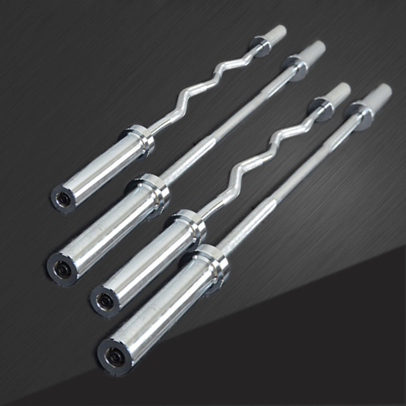 Gym Commercial Large Hole Bar Professional Bar 1 2 2 2 Straight bar Curved bar